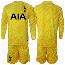 Tottenham Hotspur Keeper Hjemmedraktsett Barn 2024-25 Langermet (+ korte bukser)